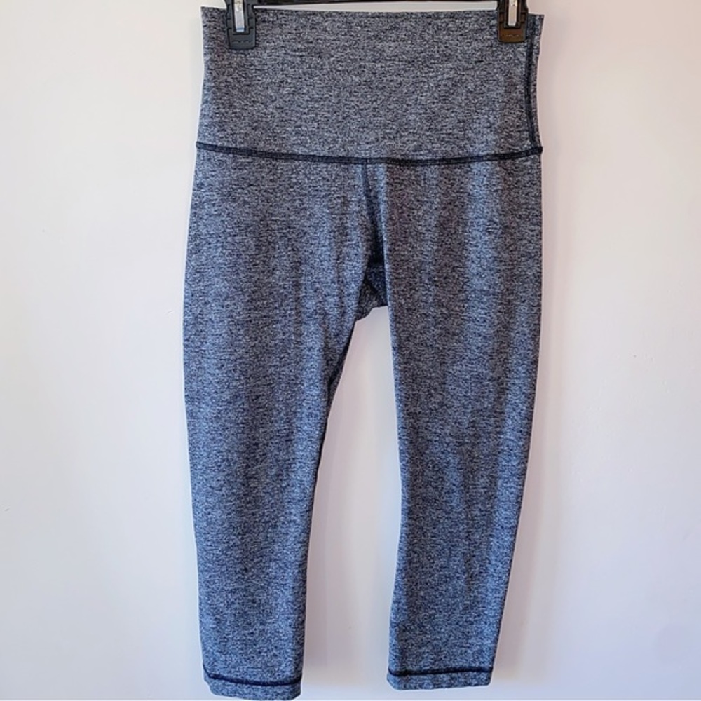 Lululemon Gray Crop Leggings